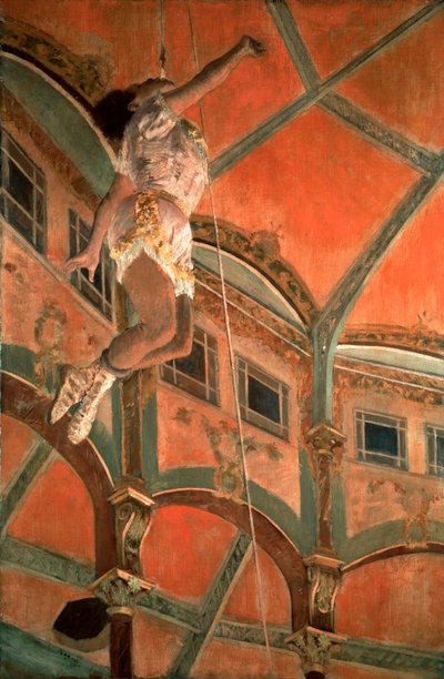 Miss Lala en el Circo Fernando de Edgar Degas