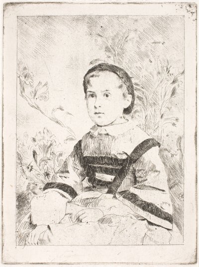 Mlle Nathalie Wolkonska de Edgar Degas