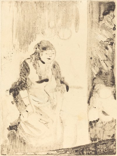 Mlle Bécat, c. 1877-1878 de Edgar Degas
