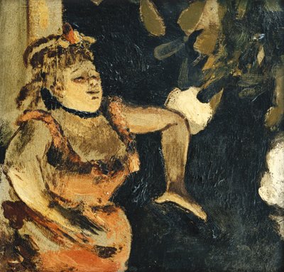 Mlle Becat en los Ambassadeurs de Edgar Degas
