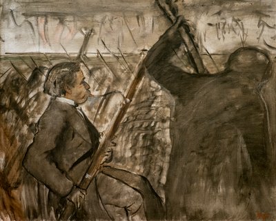 Músicos en la orquesta de Edgar Degas