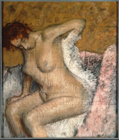 Después del baño de Edgar Degas