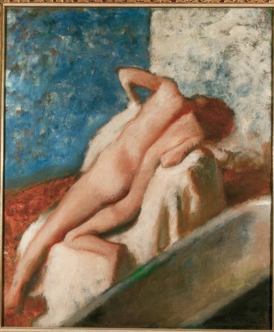 Después del baño de Edgar Degas