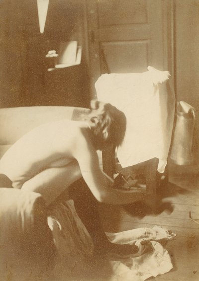 Estudio fotográfico de desnudo de Edgar Degas