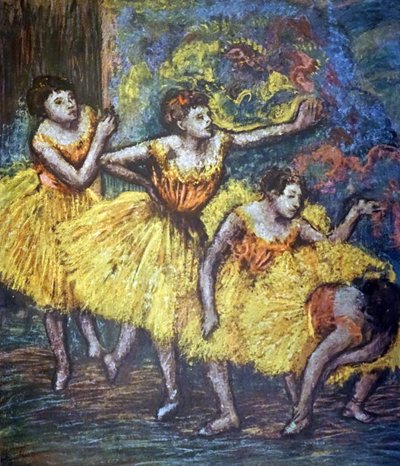 Cuatro bailarinas de Edgar Degas