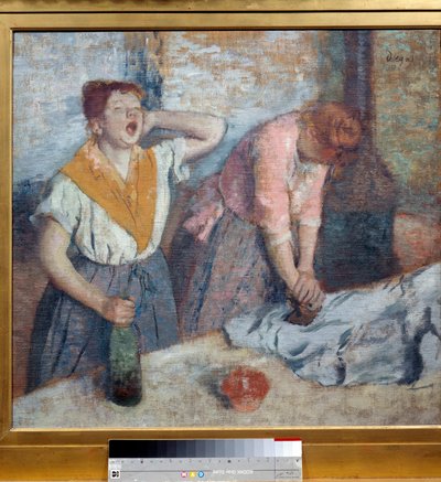 Pinturas de Edgar Degas (1834-1917). 1884/86. Dim. 0.76 x 0.81 m. París, Museo de Orsay de Edgar Degas