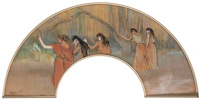 Personajes de ópera, c.1880 de Edgar Degas