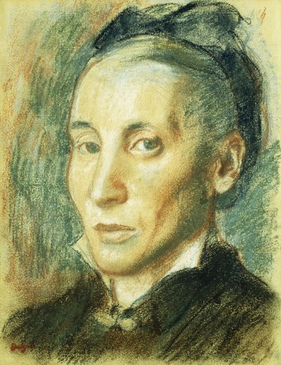 Retrato de Mujer, 1881-85 de Edgar Degas