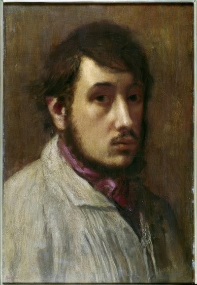Retrato de hombre de Edgar Degas