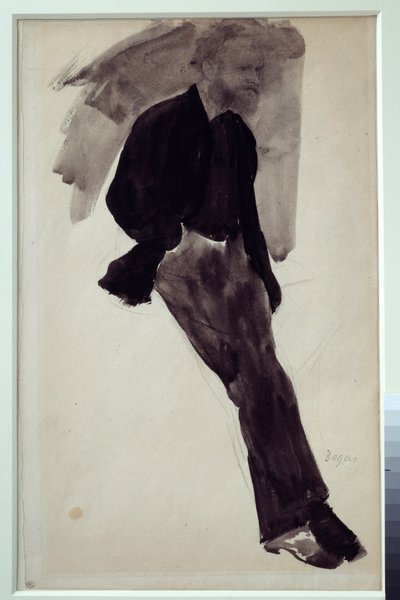 Retrato de Edouard Manet de Edgar Degas