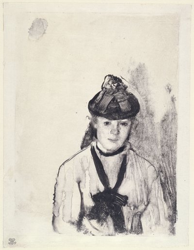 Retrato de Ellen Andrée de Edgar Degas