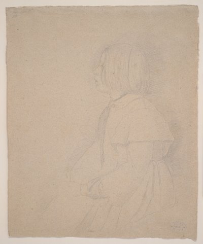 Retrato de Giulia Bellelli, 1858-9 de Edgar Degas