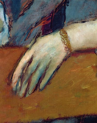 Retrato de Helene Rouart (1886) (detalle) de Edgar Degas