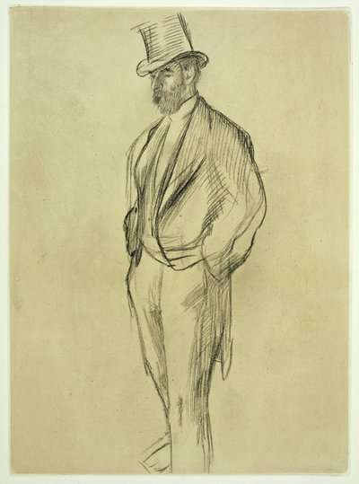 Retrato de Ludovic Halevy (1834-1908), de 