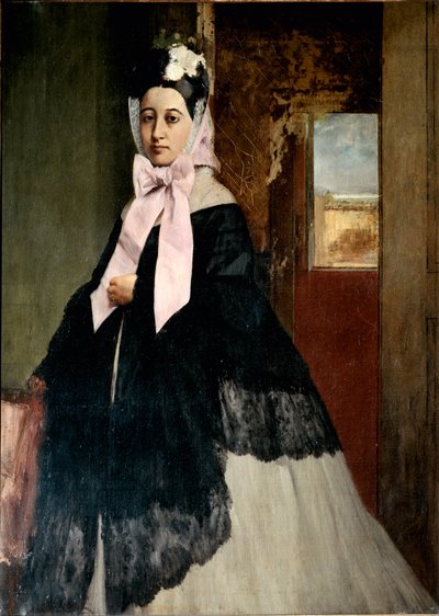 Retrato de Therese De Gas de Edgar Degas