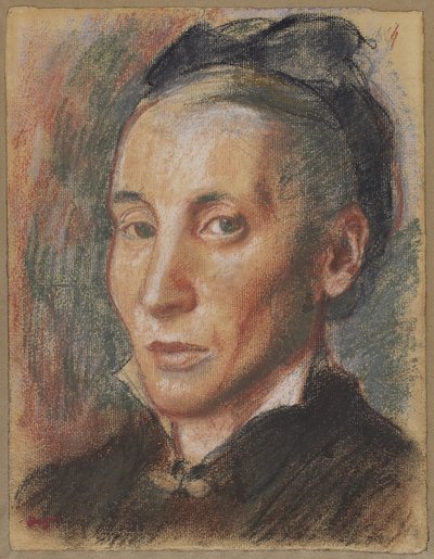 Retrato de una mujer, c.1881 de Edgar Degas