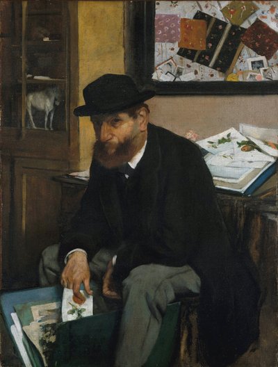 Amante de los estampados de Edgar Degas