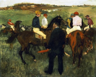 Caballos de Carrera de Edgar Degas
