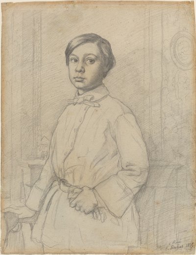 René de Gas [recto] de Edgar Degas