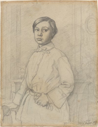René de Gas [recto] de Edgar Degas