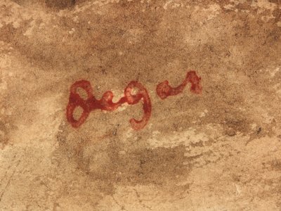 Rocas en Bagnoles-De-L"Orne de Edgar Degas