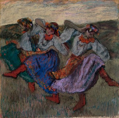 Bailarinas Rusas, c.1899 de Edgar Degas