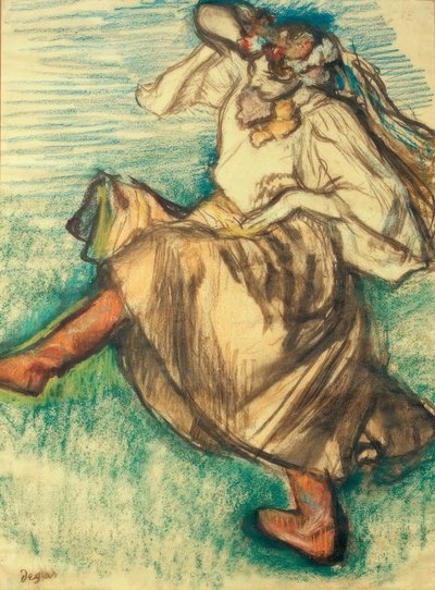 Bailarina rusa de Edgar Degas