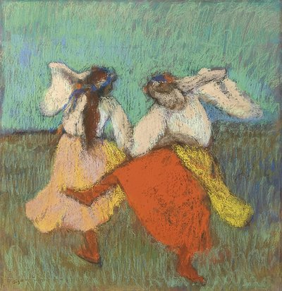 Bailarinas rusas (Danseuses Russes). Alrededor de 1899 de Edgar Degas