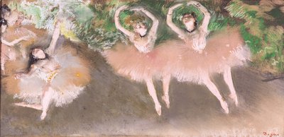 Escena de ballet de Edgar Degas