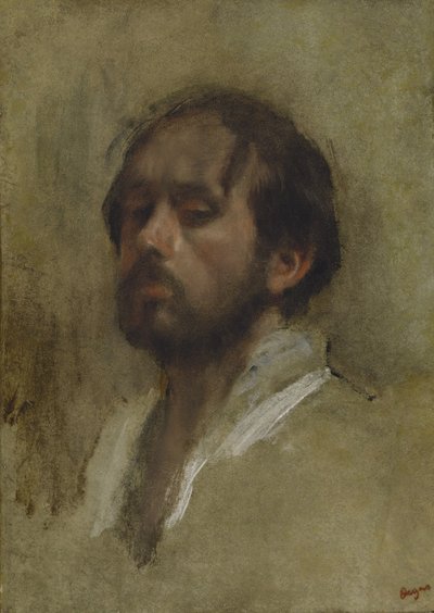 Autorretrato de Edgar Degas