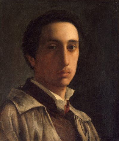 Autorretrato, c.1855-56 de Edgar Degas