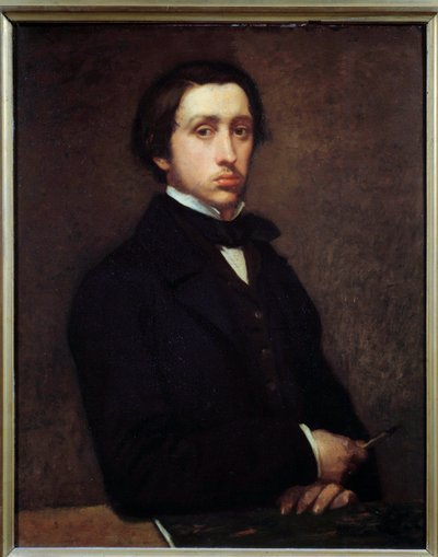 Autorretrato de Edgar Degas