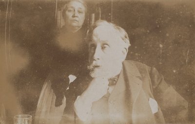[Autorretrato con Zoé Closier], probablemente 1895 de Edgar Degas