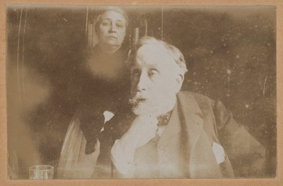 [Autorretrato con Zoé Closier] de Edgar Degas