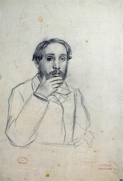 Autorretrato de Edgar Degas
