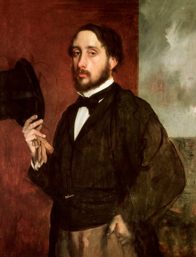 Autorretrato, c.1862 de Edgar Degas