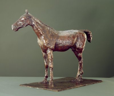 Caballo de pie (bronce) de Edgar Degas