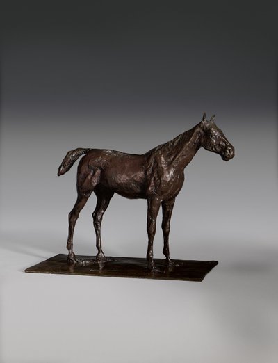 Caballo de pie de Edgar Degas
