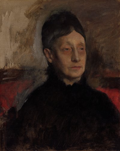 Stefanina Primicile Carafa, Marquesa de Cicerale y Duquesa de Montejasi, c. 1875 de Edgar Degas