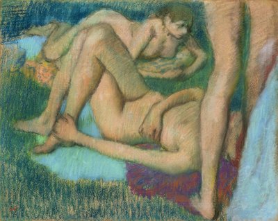 Estudios del desnudo de Edgar Degas