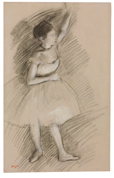 Estudio de una Bailarina de Edgar Degas
