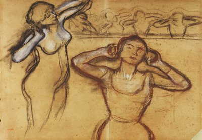Estudio de una Bailarina de Edgar Degas