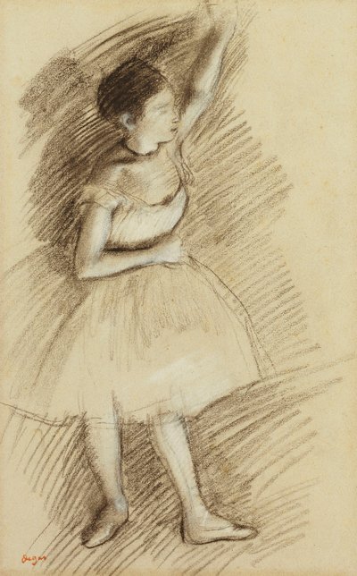Etude de Danseuse de Edgar Degas