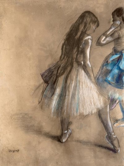 Bailarina en reposo de Edgar Degas