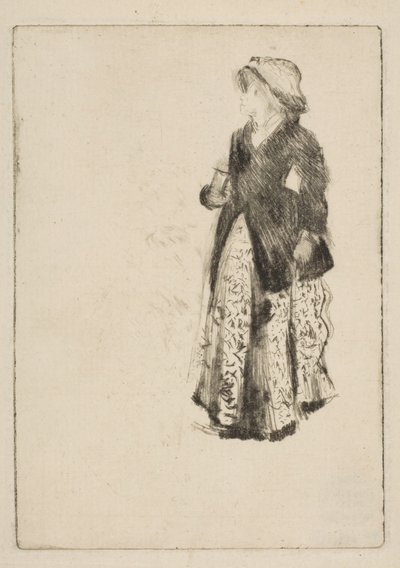 La actriz Ellen Andrée, 1879 de Edgar Degas