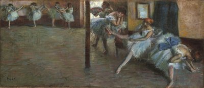 El ensayo del ballet, c.1891 de Edgar Degas