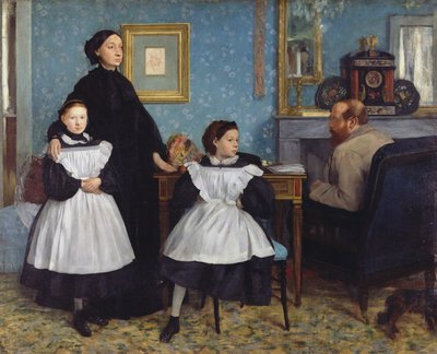 La familia Bellelli de Edgar Degas