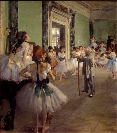 La Clase de Baile de Edgar Degas