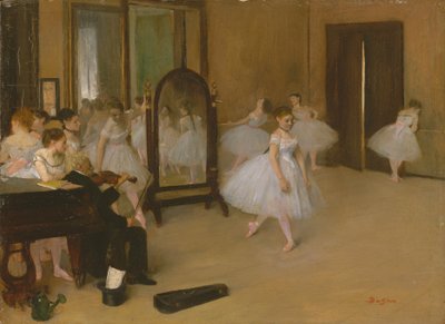 La Clase de Baile de Edgar Degas