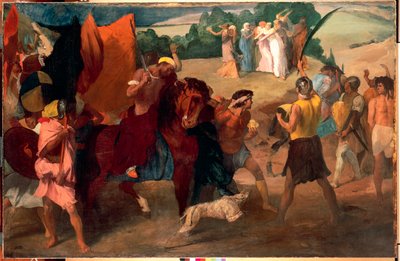 La hija de Jefté de Edgar Degas